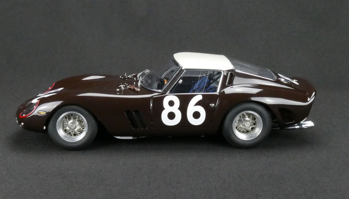 CMC Ferrari 250 GTO, Rennversion Targa Florio 1962 #86 - 1/18 - Image 2