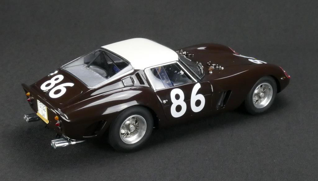 CMC Ferrari 250 GTO, Rennversion Targa Florio 1962 #86 - 1/18 - Image 8