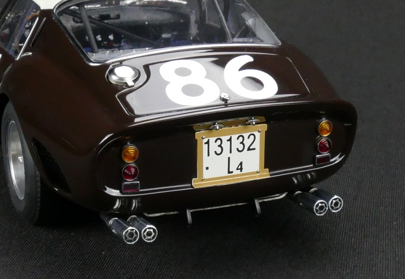 CMC Ferrari 250 GTO, Rennversion Targa Florio 1962 #86 - 1/18 - Image 7