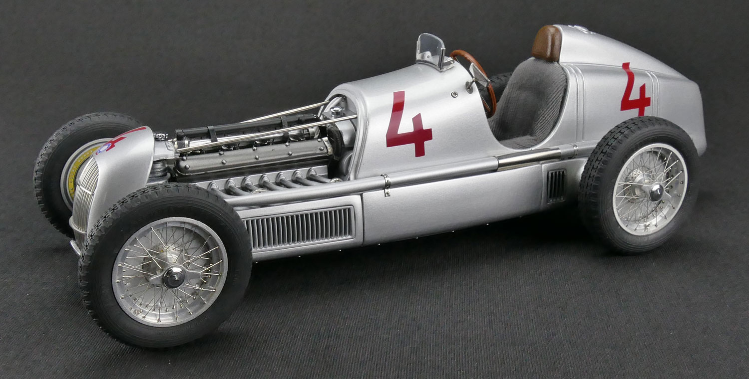CMC Mercedes-Benz W25, GP Monaco # 4, Luigi Fagioli, 1935 - 1/18 - 画像4