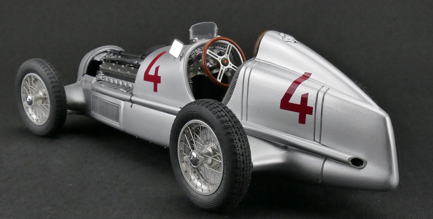 CMC Mercedes-Benz W25, GP Monaco # 4, Luigi Fagioli, 1935 - 1/18 - 画像9