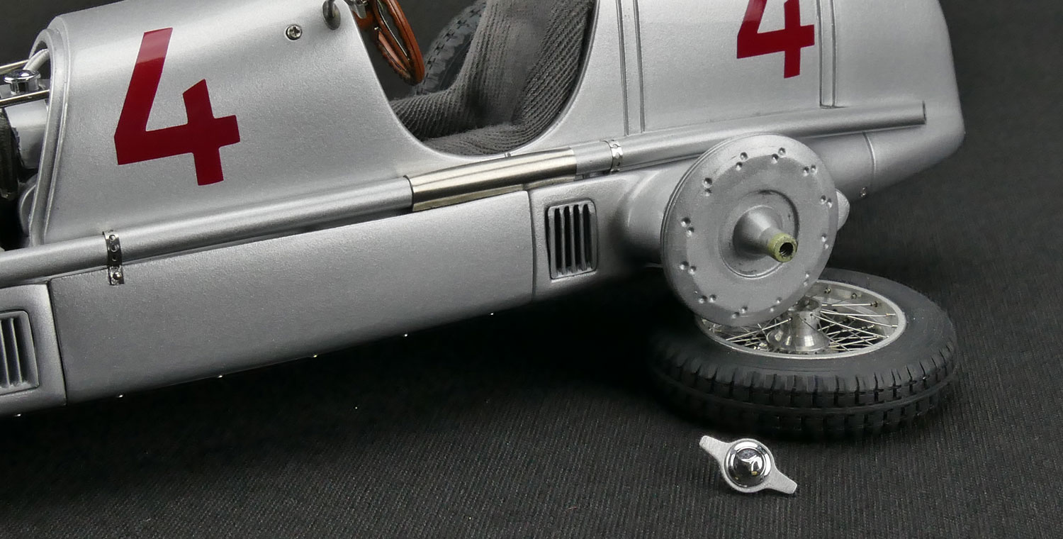 CMC Mercedes-Benz W25, GP Monaco # 4, Luigi Fagioli, 1935 - 1/18 - 画像10