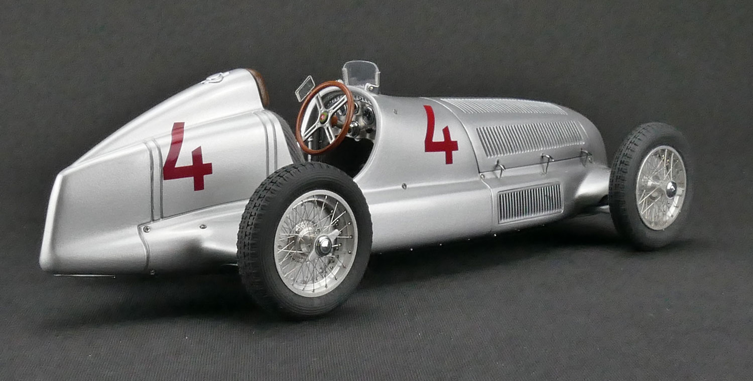CMC Mercedes-Benz W25, GP Monaco # 4, Luigi Fagioli, 1935 - 1/18 - 画像12