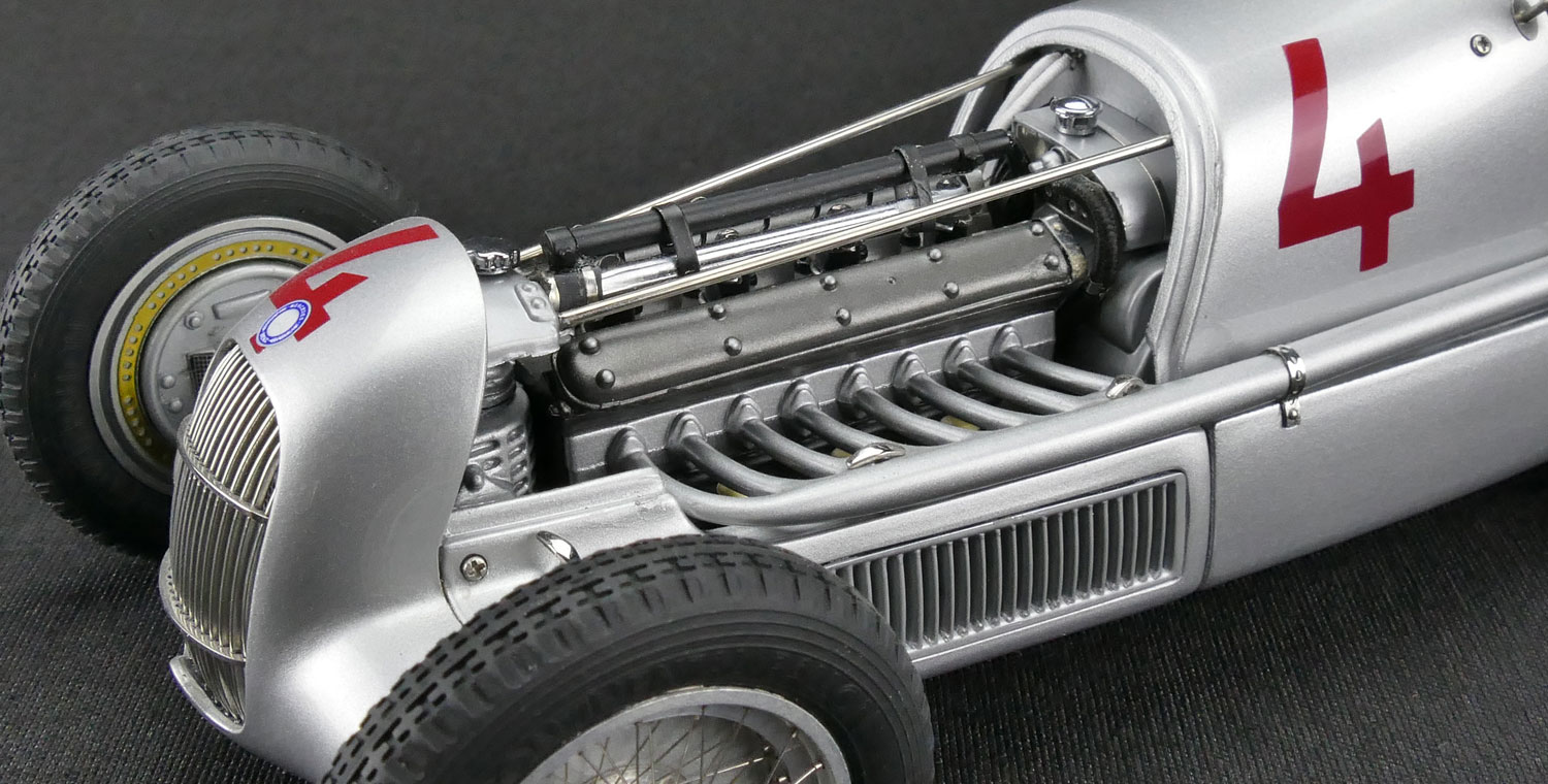 CMC Mercedes-Benz W25, GP Monaco # 4, Luigi Fagioli, 1935 - 1/18 - 画像5