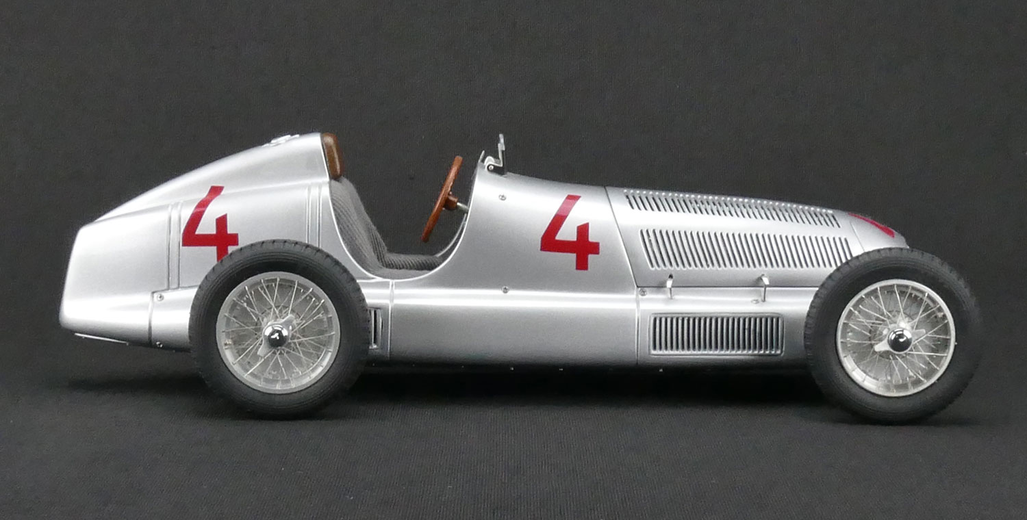 CMC Mercedes-Benz W25, GP Monaco # 4, Luigi Fagioli, 1935 - 1/18 - 画像3