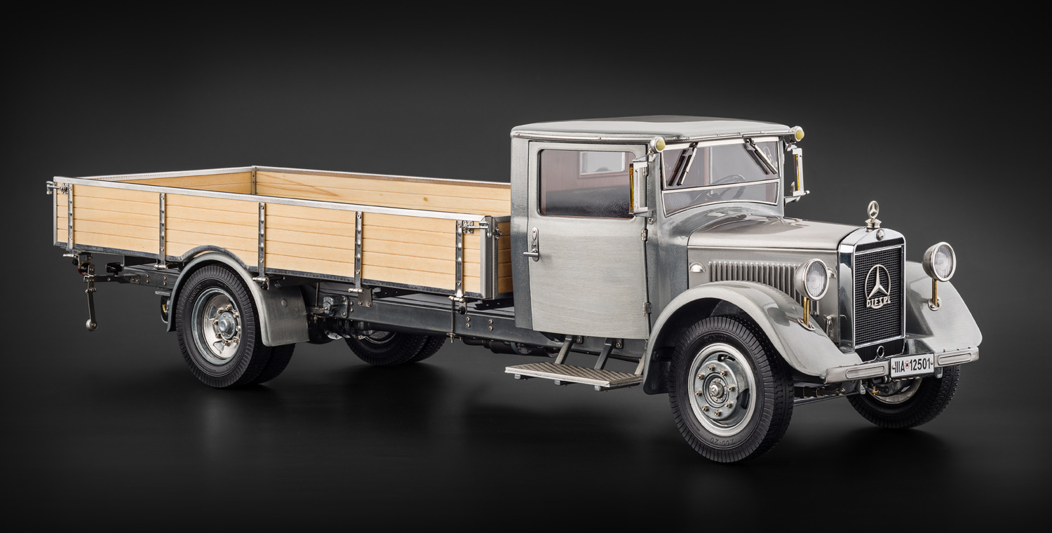 CMC Mercedes-Benz LKW LO 2750, 1934-38, Clear Finish Version - 1/18