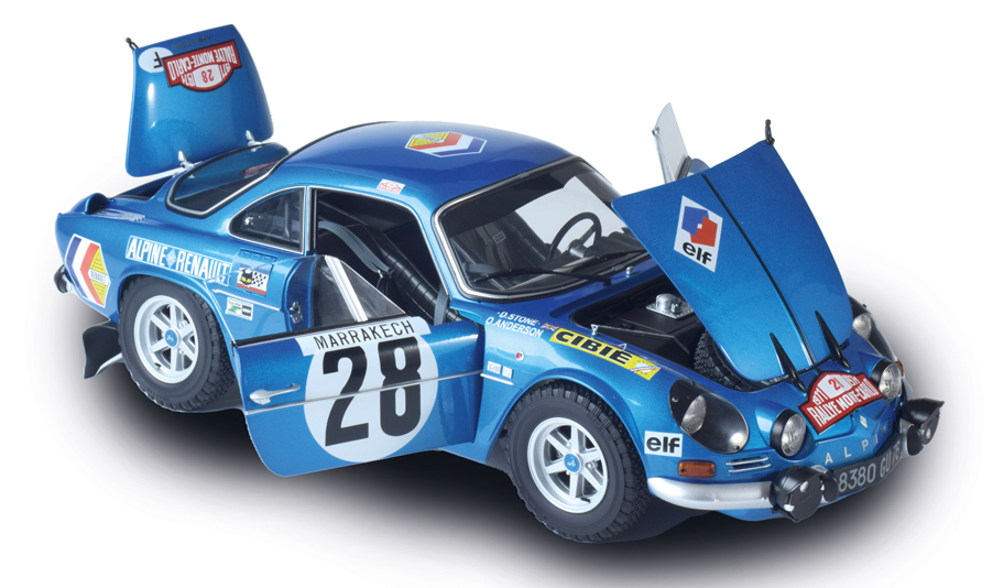 IXO アルピーヌ A110 ラリーキット 1:8