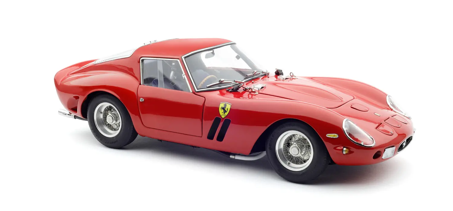 CMC فيراري 250 جي تي أو رون فراي M-256 1963-64 سباقات محلية نمساوية هيكل 3869، إصدار محدود 2000 - 1/18