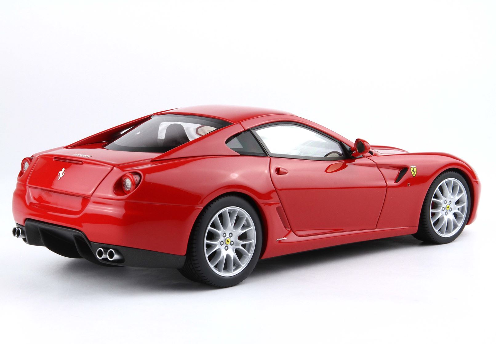 BBR FERRARI 599 GTB FIORANO 2006 Manual Gear Race Red - 1/18 - 画像8