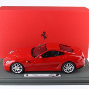 BBR フェラーリ 599 GTB フィオラーノ 2006 マニュアルギア レースレッド 1/18