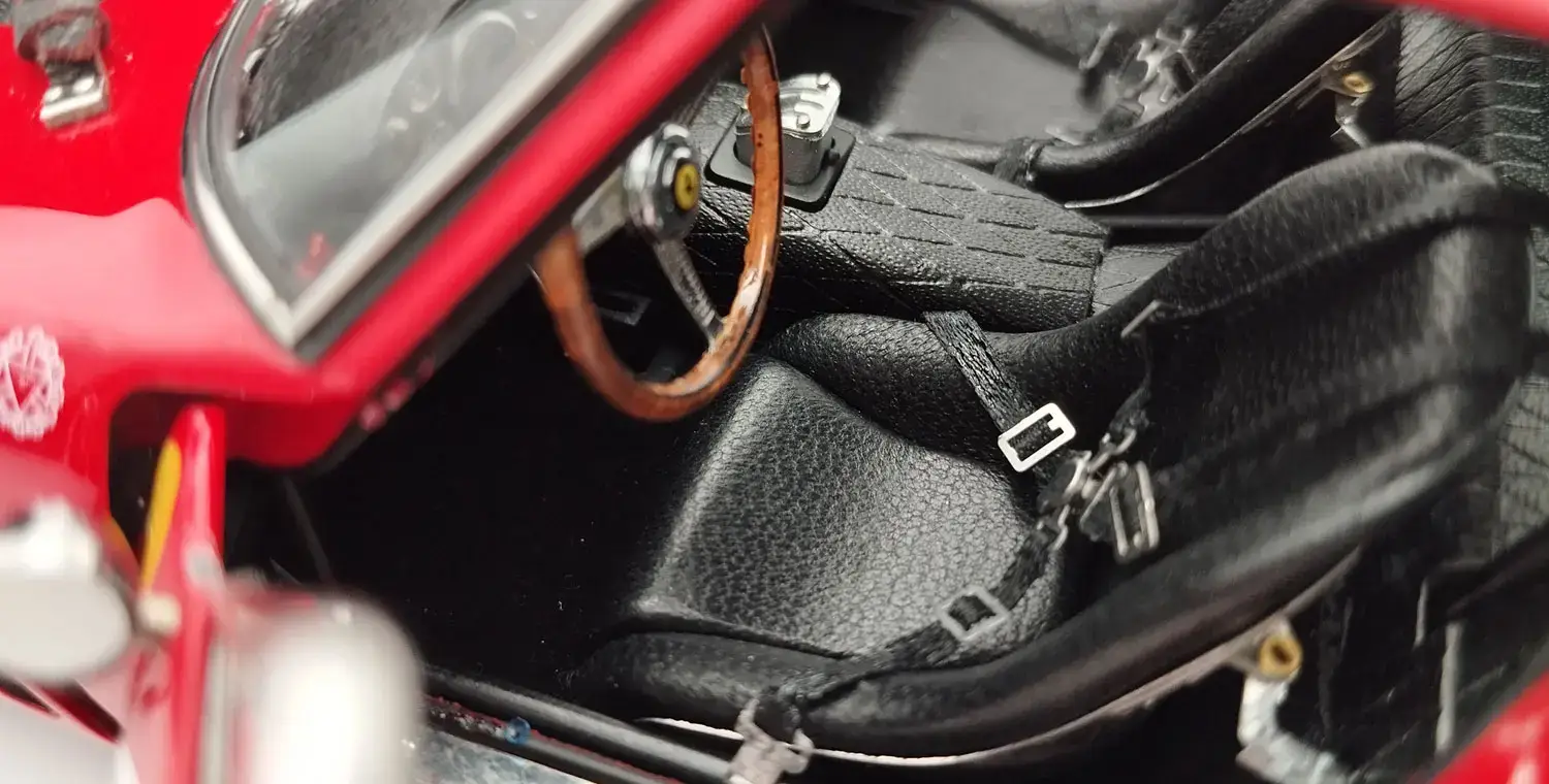 CMC Ferrari 250 GTO Beurlys Ellde #22 M-253 3rd OA & 2nd GT, Le Mans 1962 #22 Chassis 3757GT, Limited Edition 2200 - 1/18 - Imagen 4