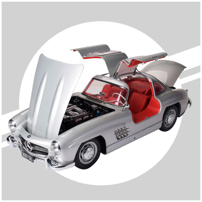 Kit complet Mercedes-Benz 300 SL argent