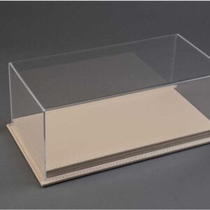 Atlantic Mulhouse 1/18 Scale Display Case with Beige leather base Beige