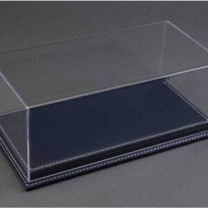Atlantic Mulhouse 1/12 Scale Display Case with Dark Blue leather base Dark Blue