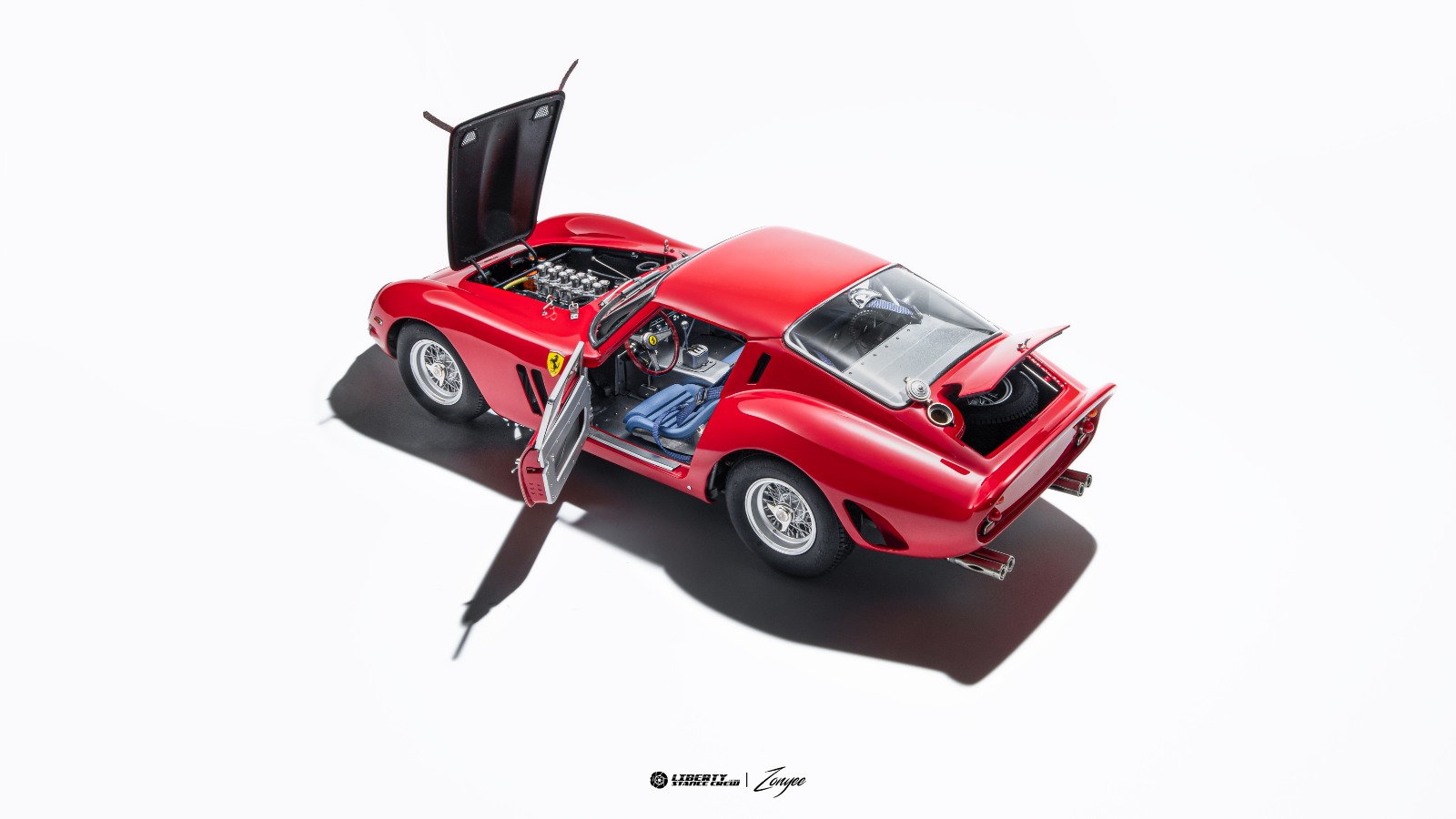 Martisan Ferrari 250 GTO Rosso Corsa mit Kupferkarosserie one of 199 - 1/18 - صورة Martisan Ferrari 250 GTO Rosso Corsa mit Kupferkarosserie one of 199 - 1/18 - صورة 3