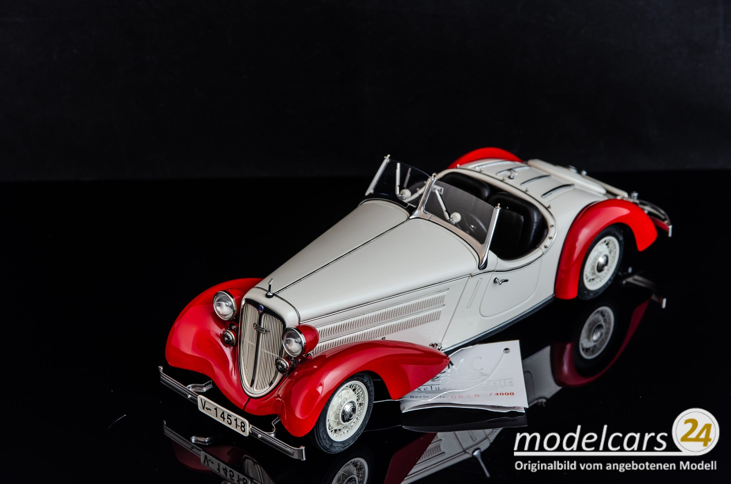 CMC Audi 225 Front Roadster, 1935 - 1/18 - Image 6