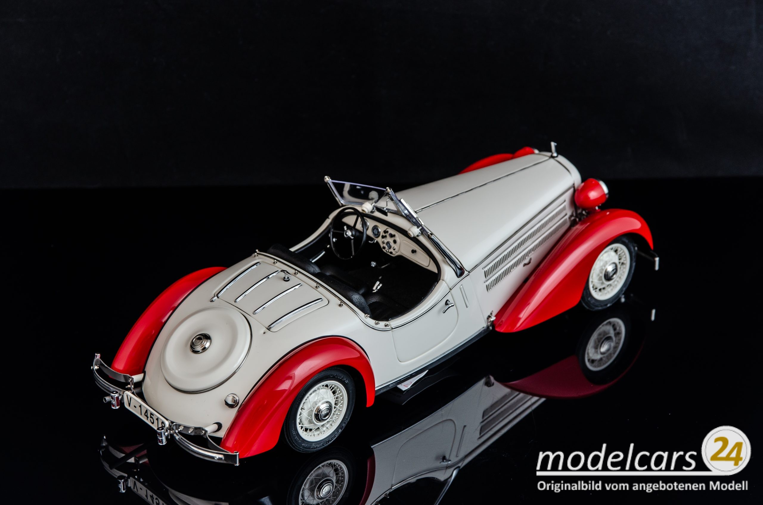 CMC Audi 225 Front Roadster, 1935 - 1/18 - Image 9