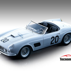 Tecnomodel フェラーリ 250 GT カリフォルニア SWB ル・マン24時間レース 1960 チームNART #20 ドライバー:Jo Schlesser:ジョー・シュレッサー, ビル・スタージス - 1/18