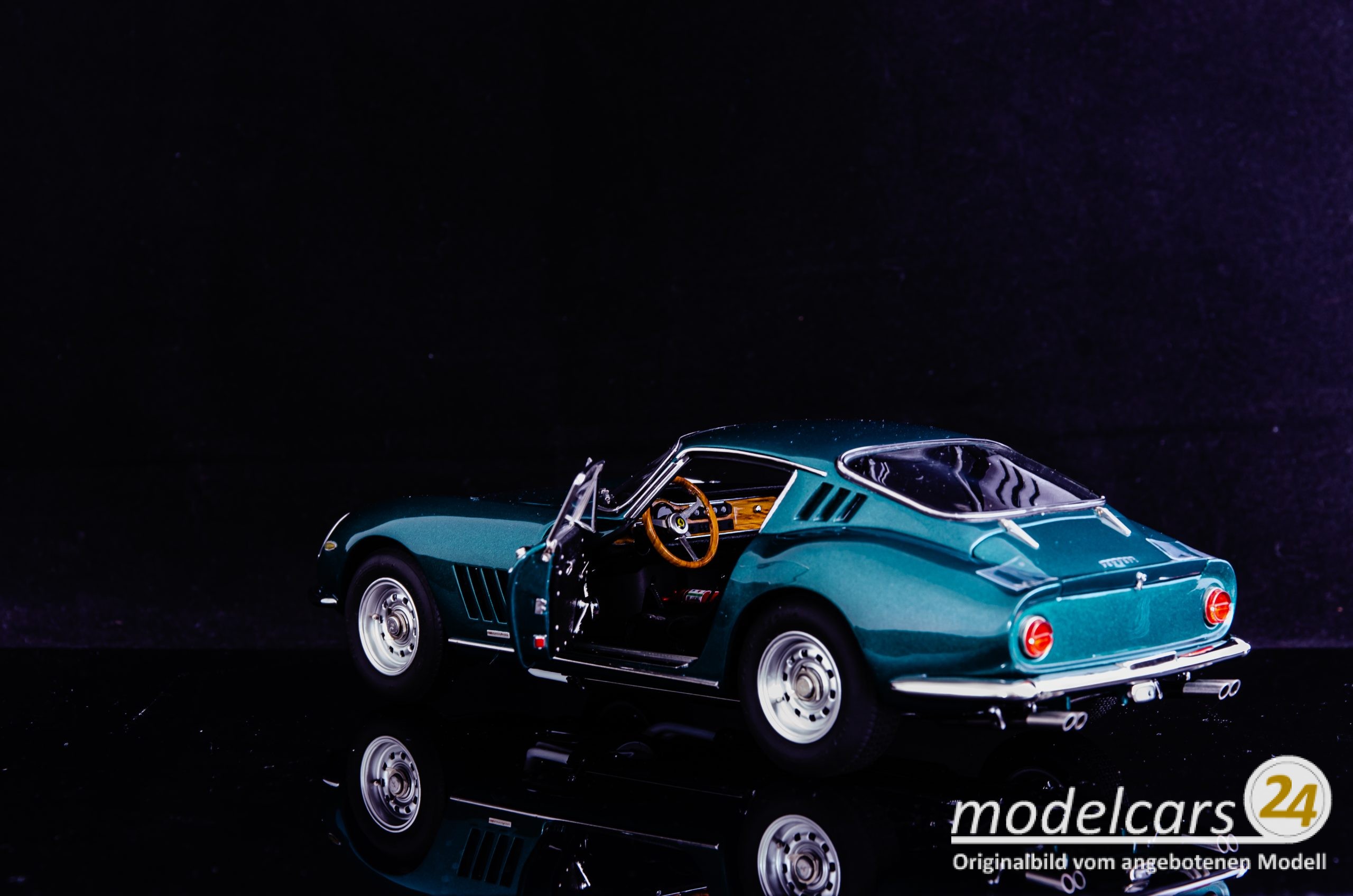 CMC Ferrari 275 GTB/C, 1966, verde pino metallic - 1/18 - Image 2