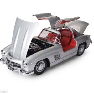 IXO Mercedes 300 SL silver kit 1:8