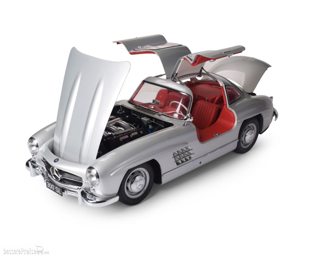 IXO Mercedes 300 SL argent kit 1:8