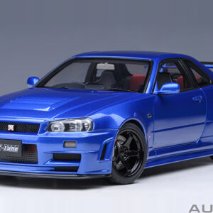 AUTOart 日産 スカイライン GT-R(R34) NISMO Zチューン (ベイサイドブルー) 2005年モデル