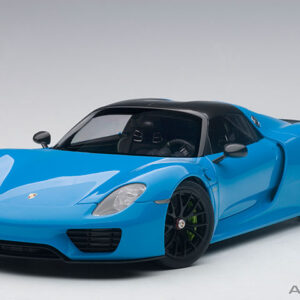 AUTOart ポルシェ 918 スパイダー 2013 (リビエラブルー) (コンポジット)
