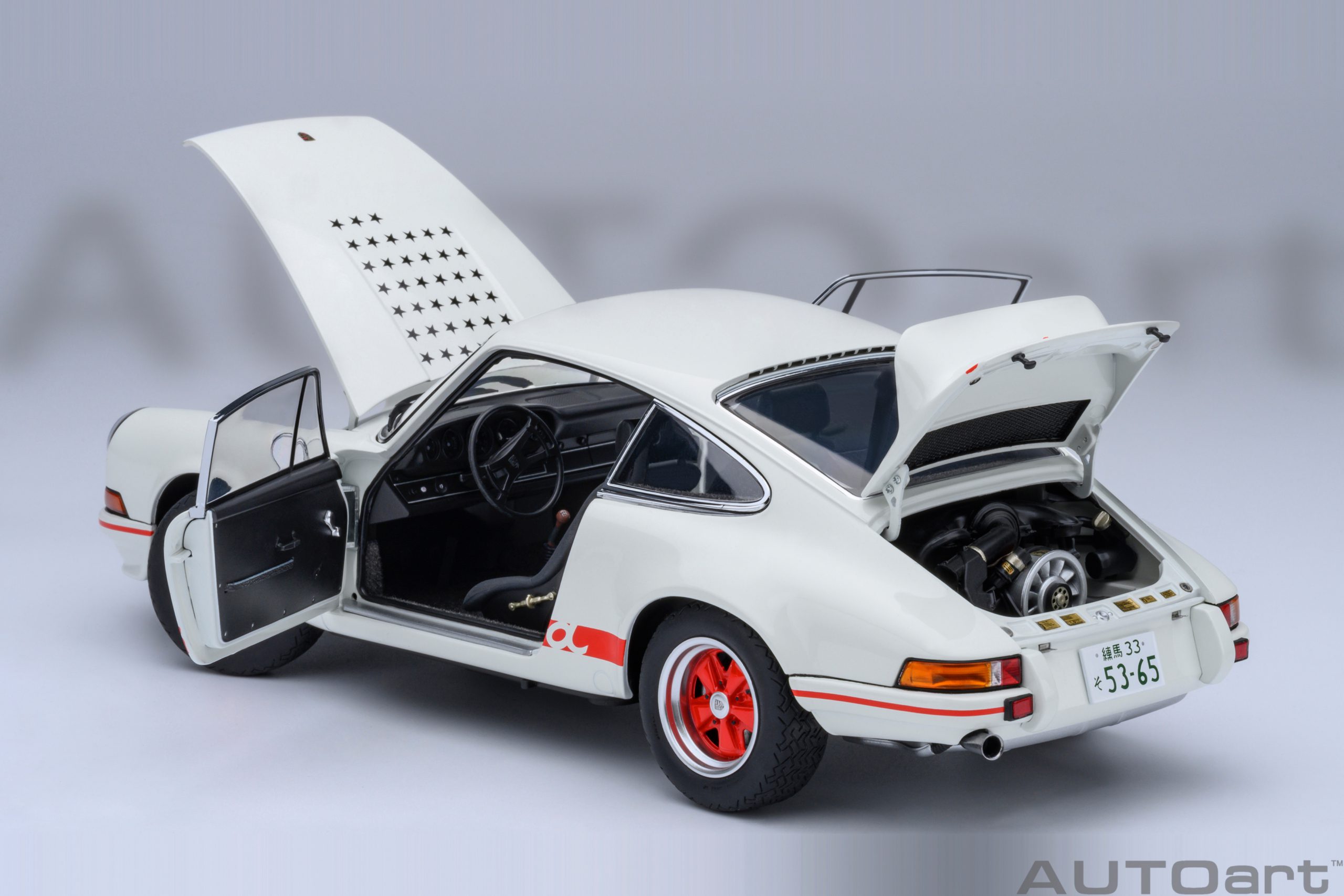 AUTOart Porsche 911 Carrera 2.7 RS “THE CIRCUIT WOLF” - 1/18 – Bild 6