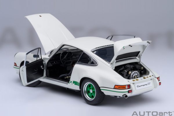 AUTOart ポルシェ911カレラ2.7RS (グランプリホワイト・Gr付)