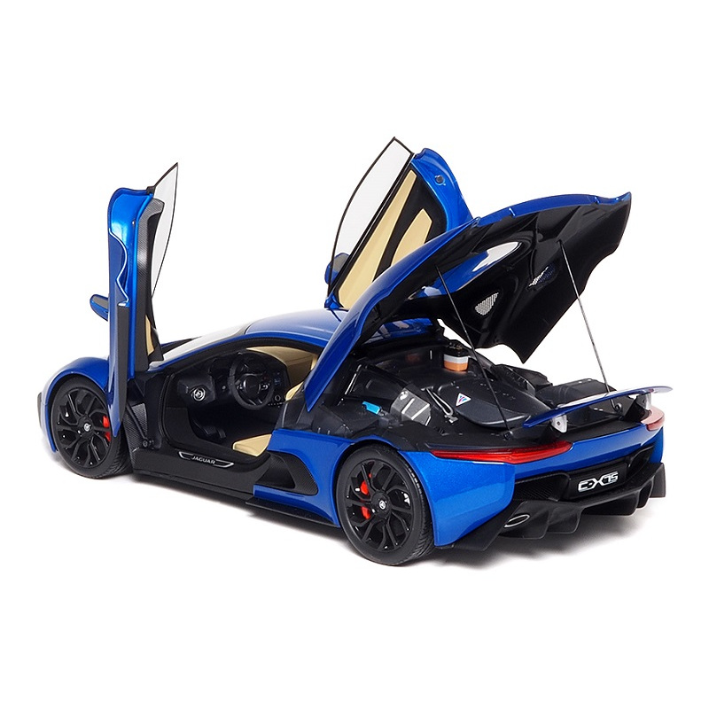 Almost Real JAGUAR C-X75-BLUE METALLIC - 1/18 - Imagen 2