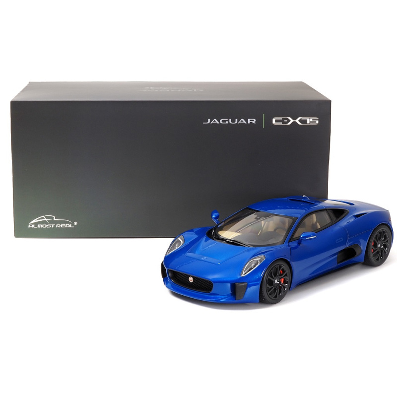 Casi Real JAGUAR C-X75-BLUE METALLIC
