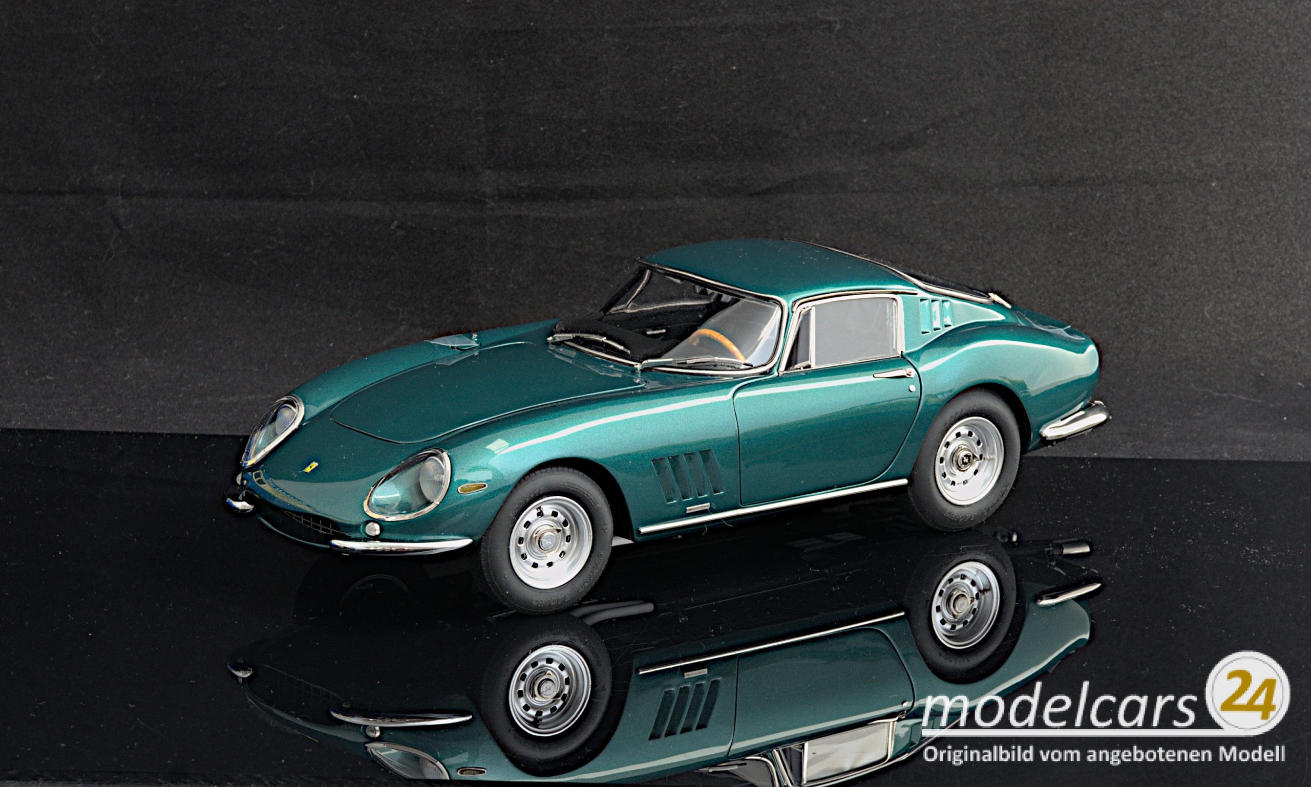 CMC Ferrari 275 GTB/C, 1966, verde pino metallic - 1/18 - Image 3