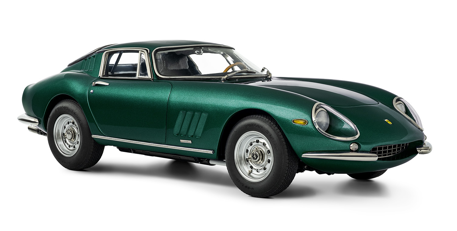CMC Ferrari 275 GTB/C, 1966, verde pino metallic - 1/18