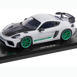Porsche Industrial Porsche 718 Cayman GT4 RS(982) white/green 1:18 - Limited to 718 pieces - 1/18
