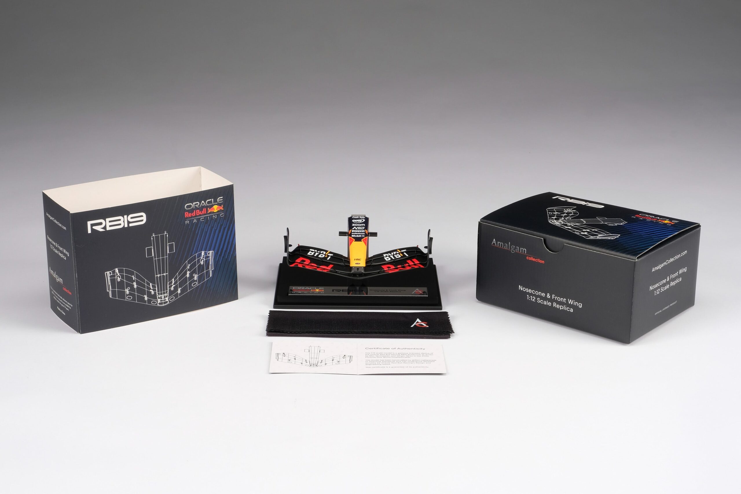 Amalgam Amalgam Red bull rb19 nosecone 1:12
