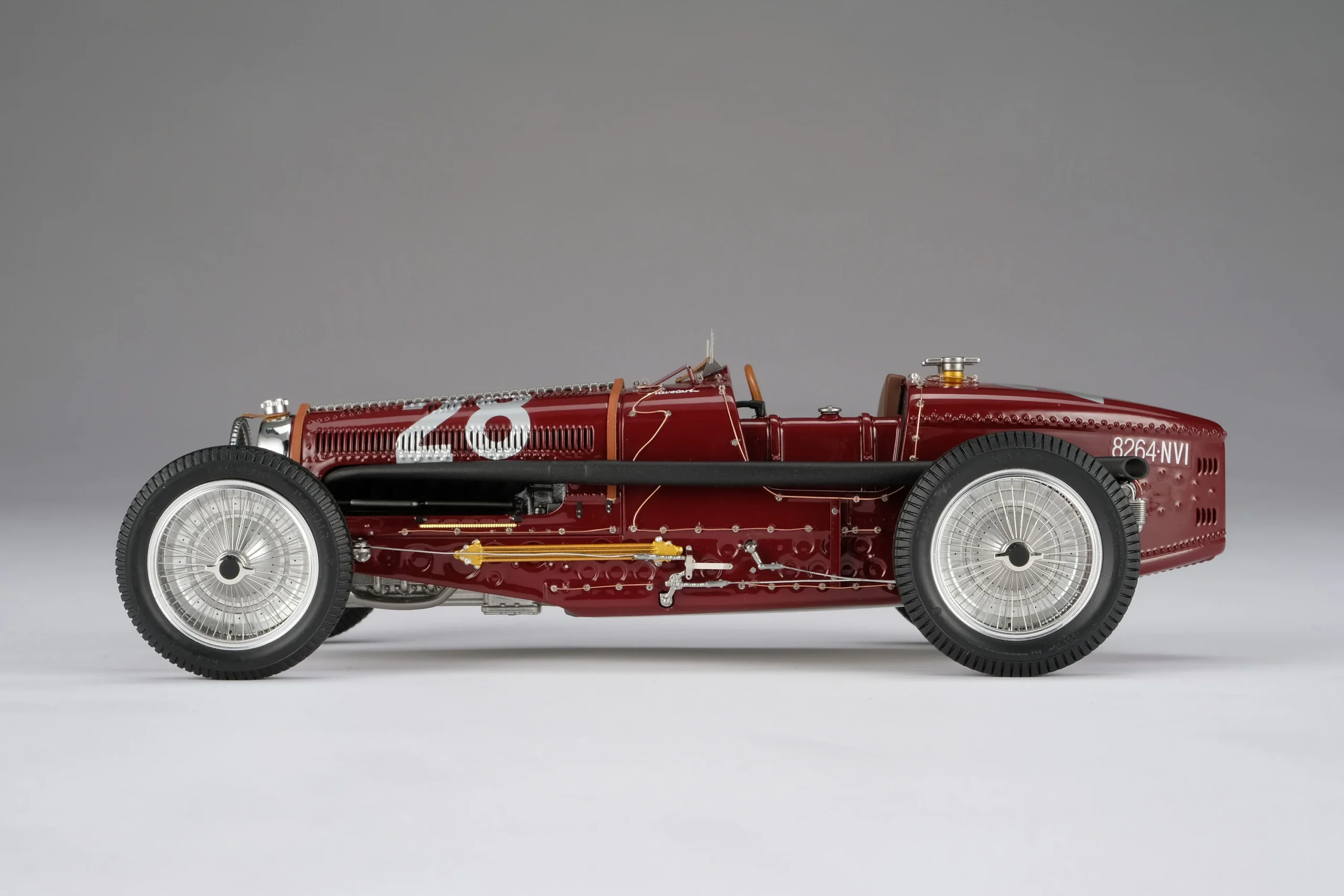 Amalgam Bugatti Typ 59 - 1934 Monaco GP - Nuvolari - 1/18 - صورة Amalgam Bugatti Typ 59 - 1934 Monaco GP - Nuvolari - 1/18 - صورة 8