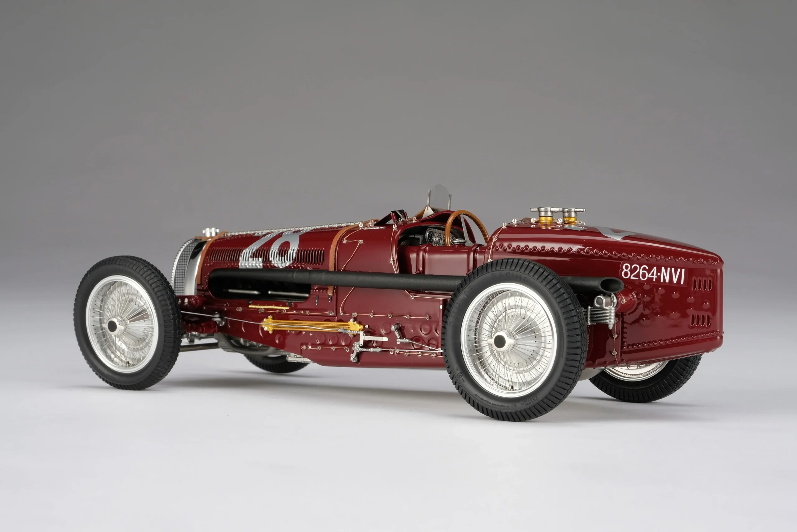 Amalgam Bugatti Typ 59 - 1934 Monaco GP - Nuvolari - 1/18 - صورة Amalgam Bugatti Typ 59 - 1934 Monaco GP - Nuvolari - 1/18 - صورة 12