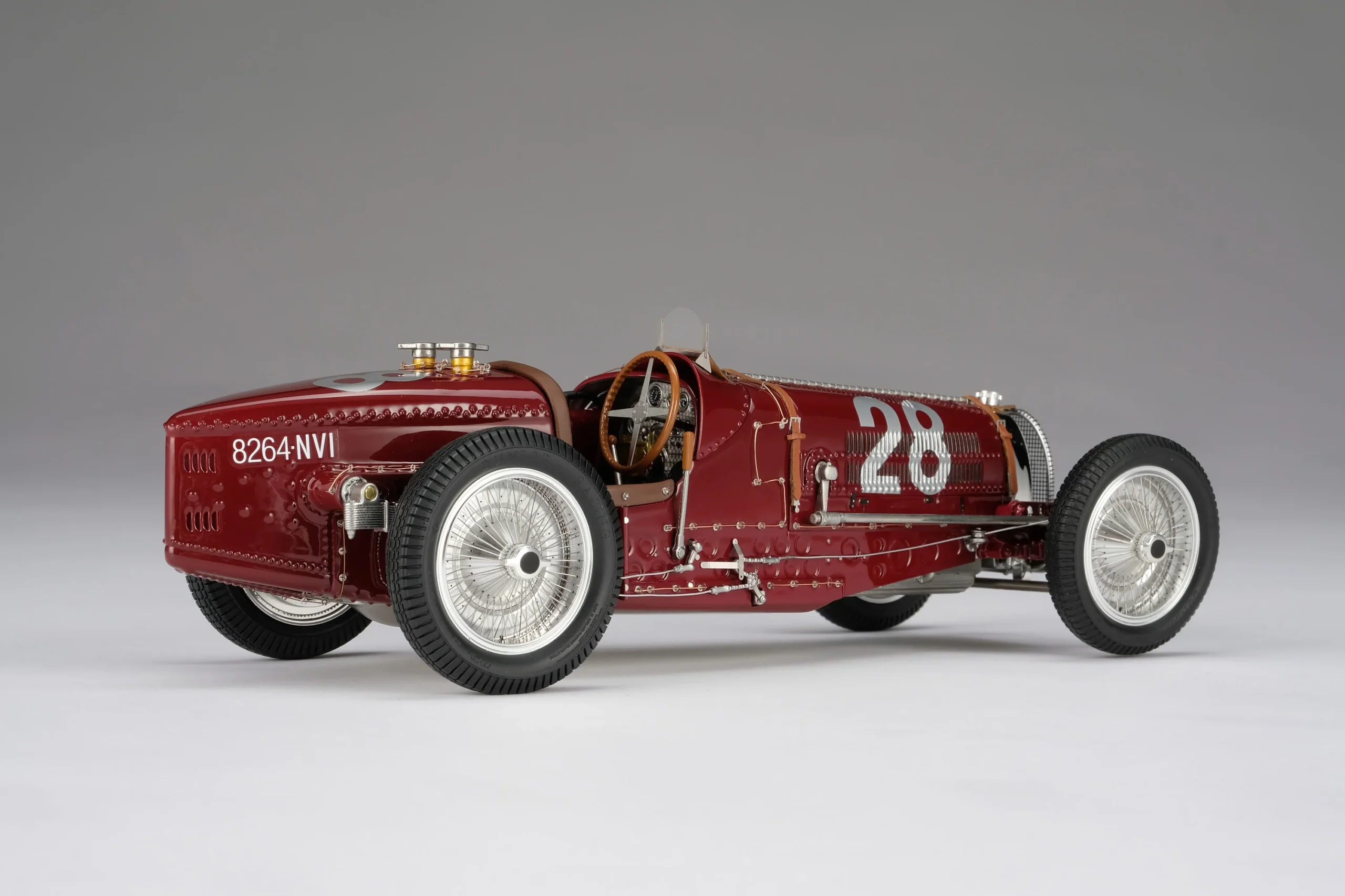 Amalgam Bugatti Typ 59 - 1934 Monaco GP - Nuvolari - 1/18 - صورة Amalgam Bugatti Typ 59 - 1934 Monaco GP - Nuvolari - 1/18 - صورة 13