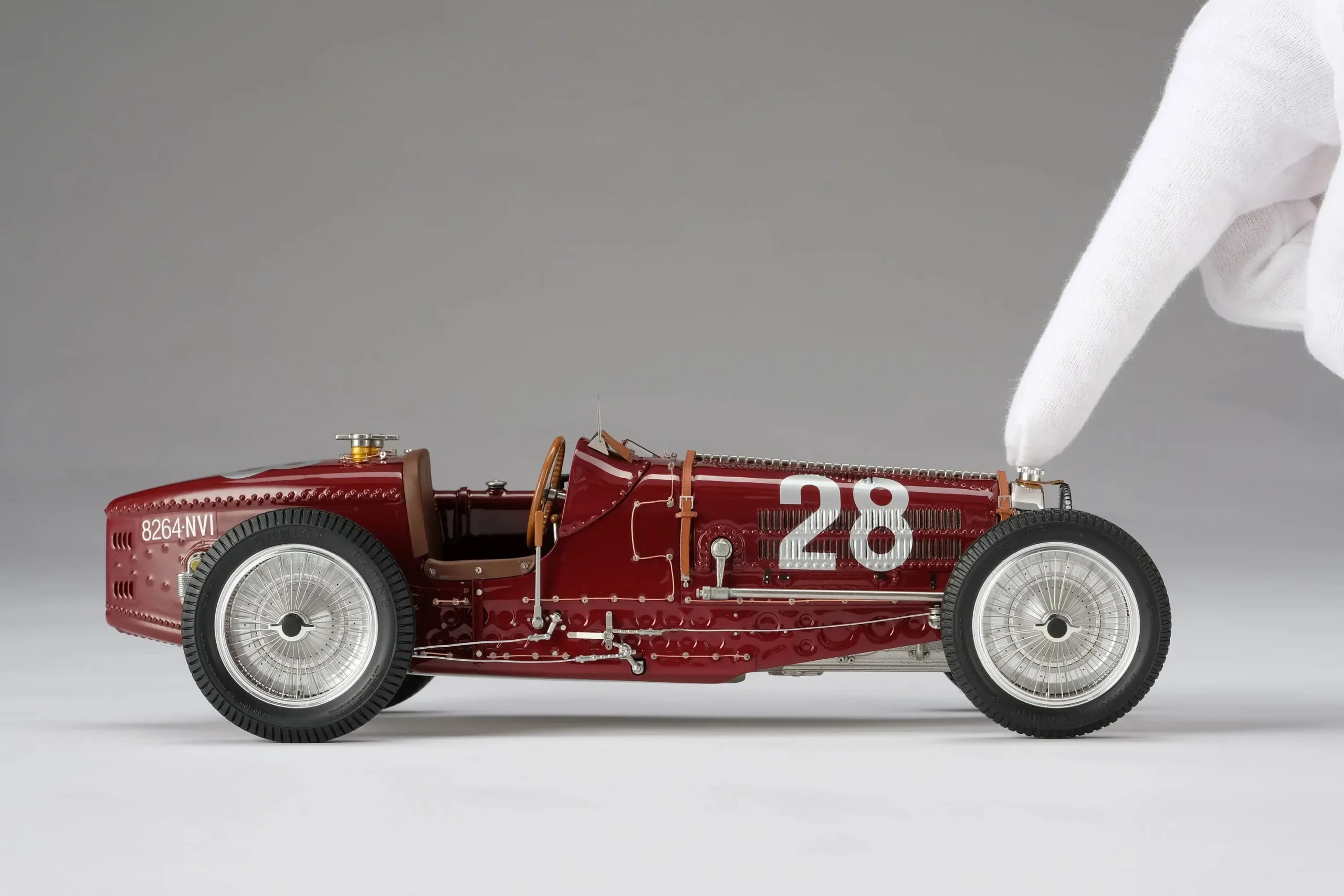 Amalgam Bugatti Typ 59 - 1934 Monaco GP - Nuvolari - 1/18 - صورة Amalgam Bugatti Typ 59 - 1934 Monaco GP - Nuvolari - 1/18 - صورة 18