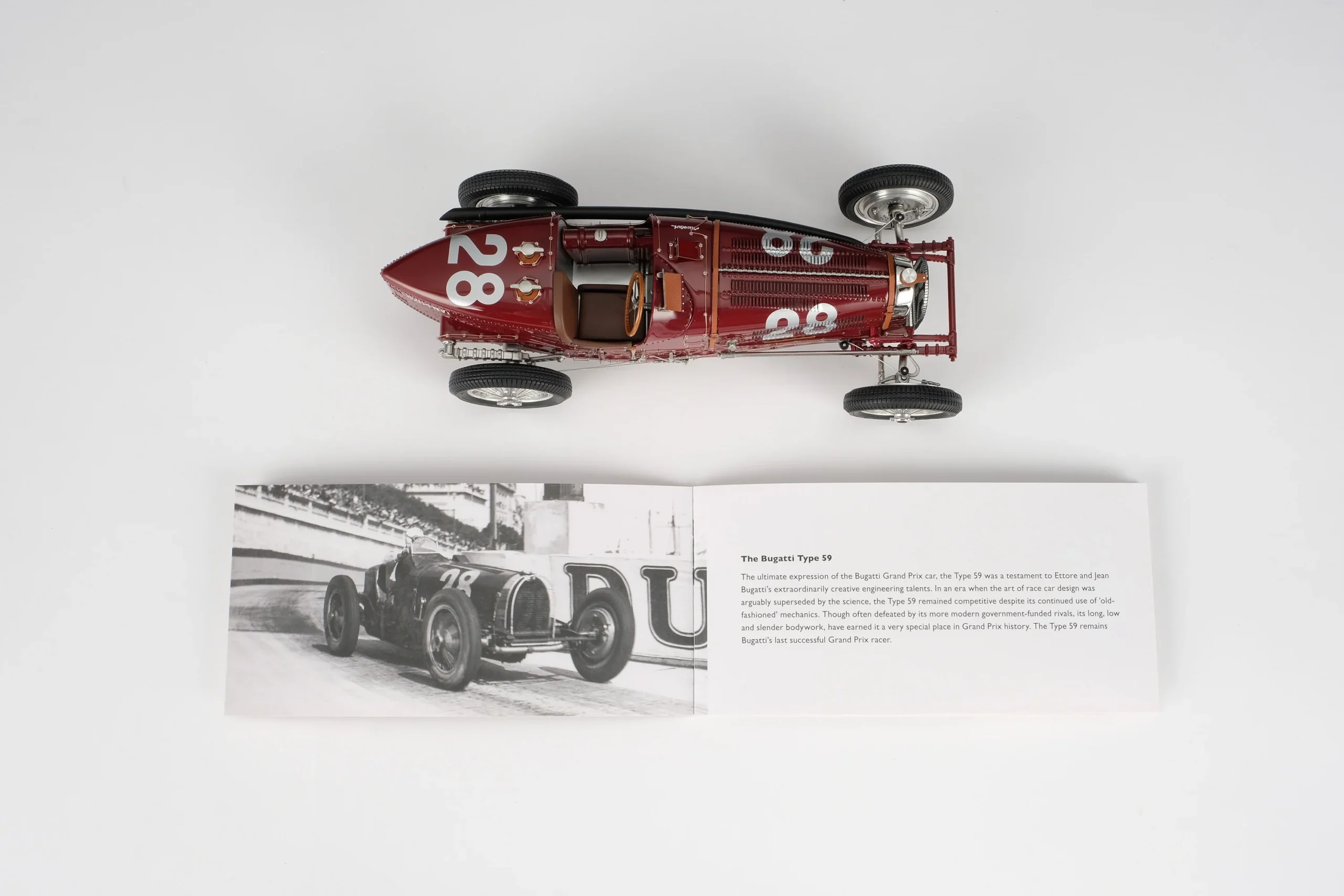 Amalgam Bugatti Typ 59 - 1934 Monaco GP - Nuvolari - 1/18 - صورة Amalgam Bugatti Typ 59 - 1934 Monaco GP - Nuvolari - 1/18 - صورة 19