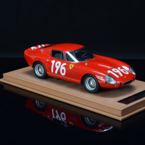 Tecnomodel Ferrari 275 GTB/C Competizione Targa Florio 1965 #196 Driven by: G. Biscaldi, B. Deserti - 1/18