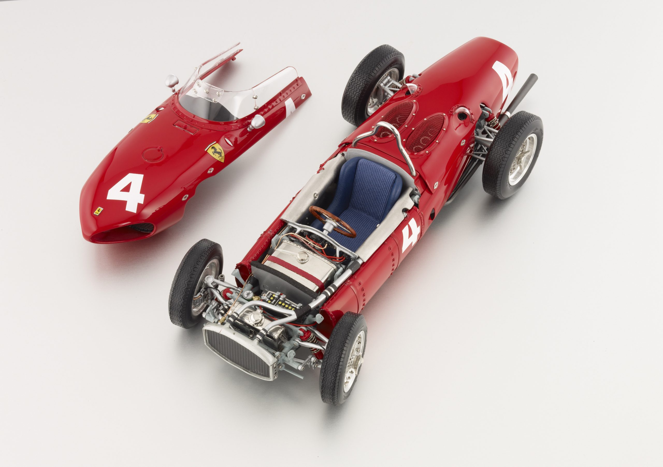 CMC Ferrari 156F1, 1961, Hill / Spa, Startnummer 4 - 1/18 - Immagine 5