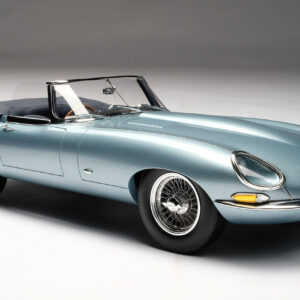 Amalgame Jaguar E-type Roadster Light Blue 1:18