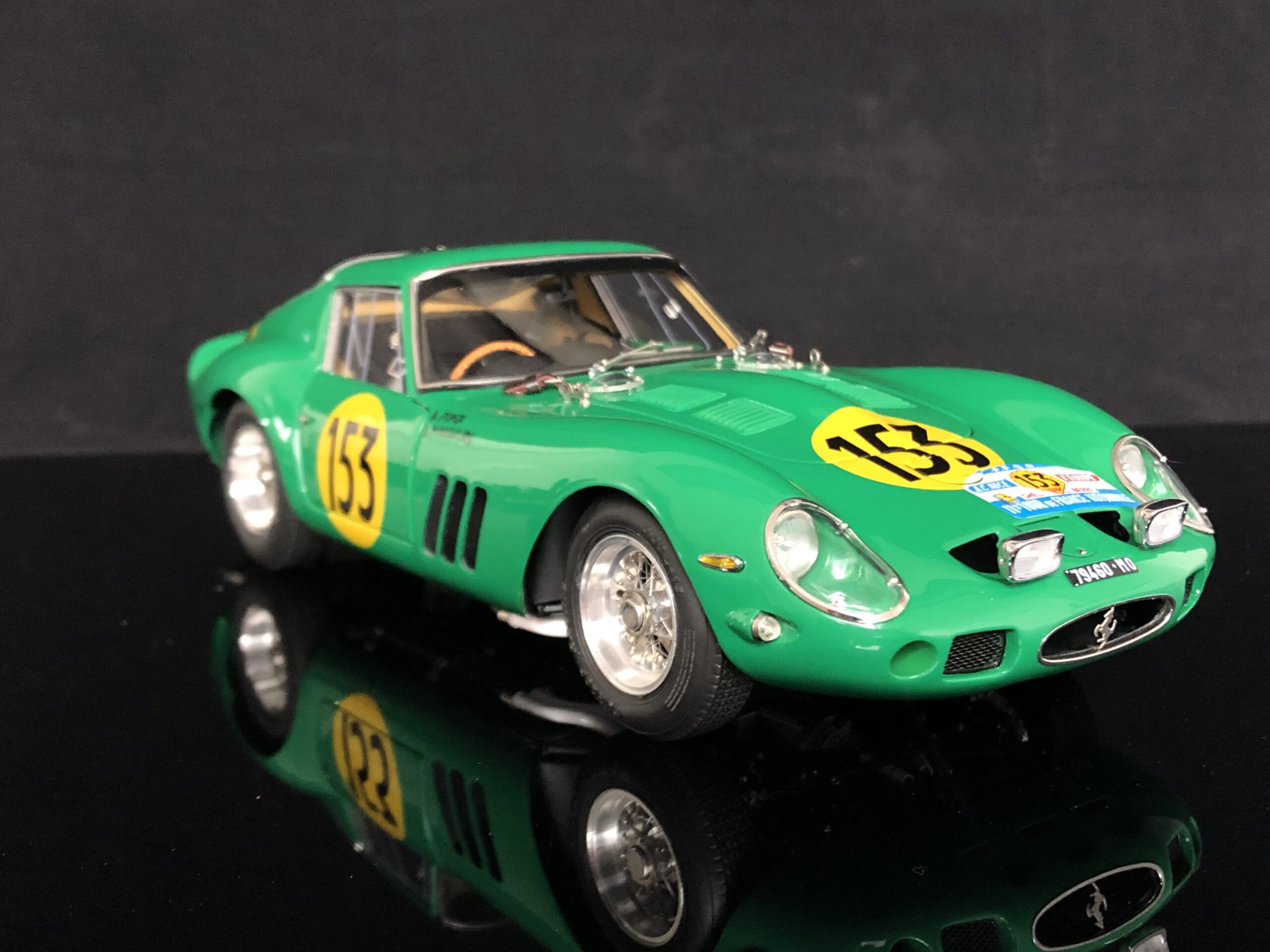 CMC Ferrari 250 GTO David Piper #153 M-250, 4th OA, 1962 Tour de France Chassis 3767GT, Limited Edition 2200 - 1/18 - Image 4