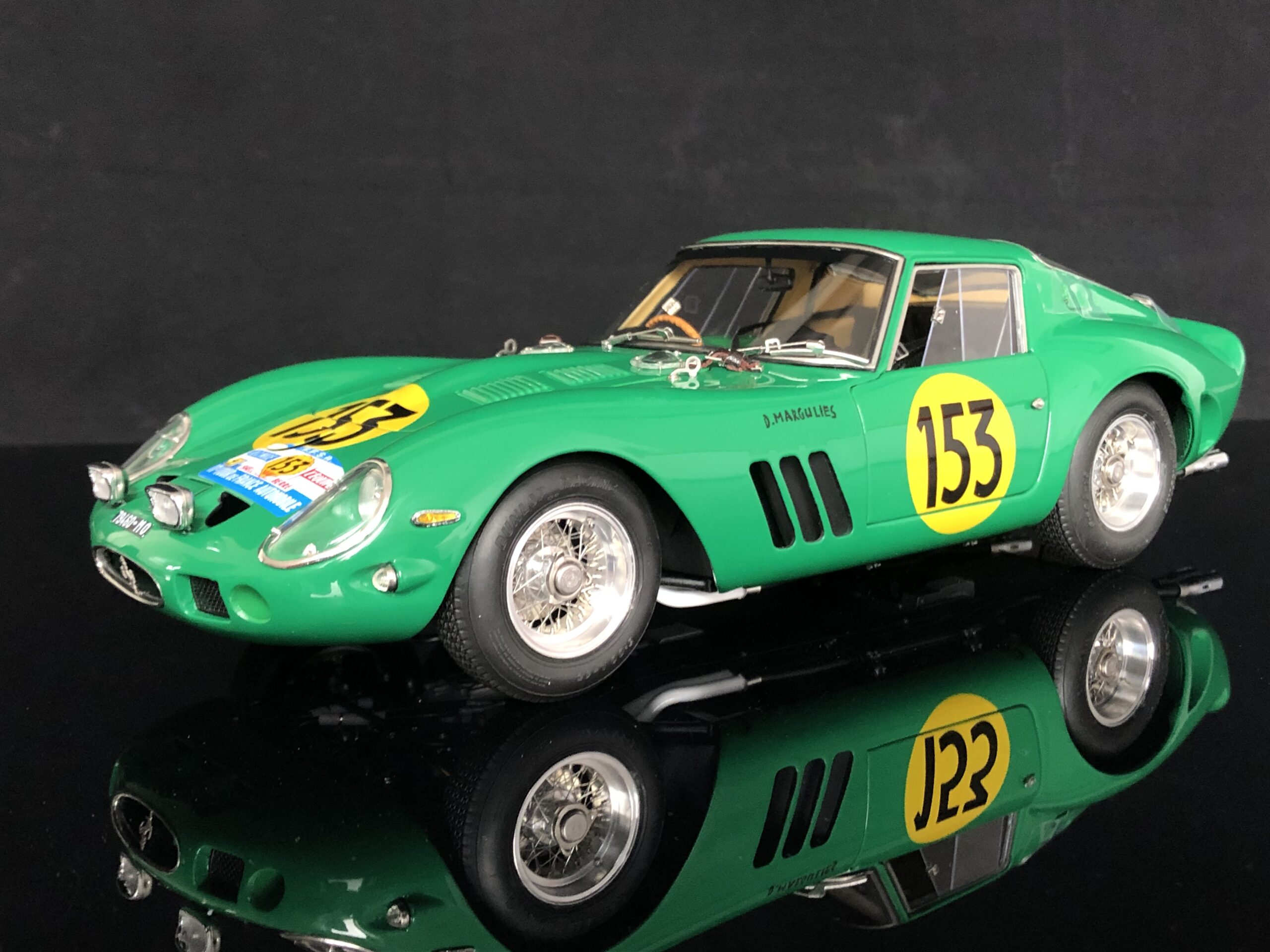 CMC Ferrari 250 GTO David Piper #153 M-250, 4th OA, 1962 Tour de France Chassis 3767GT, Limited Edition 2200 - 1/18 - Image 5