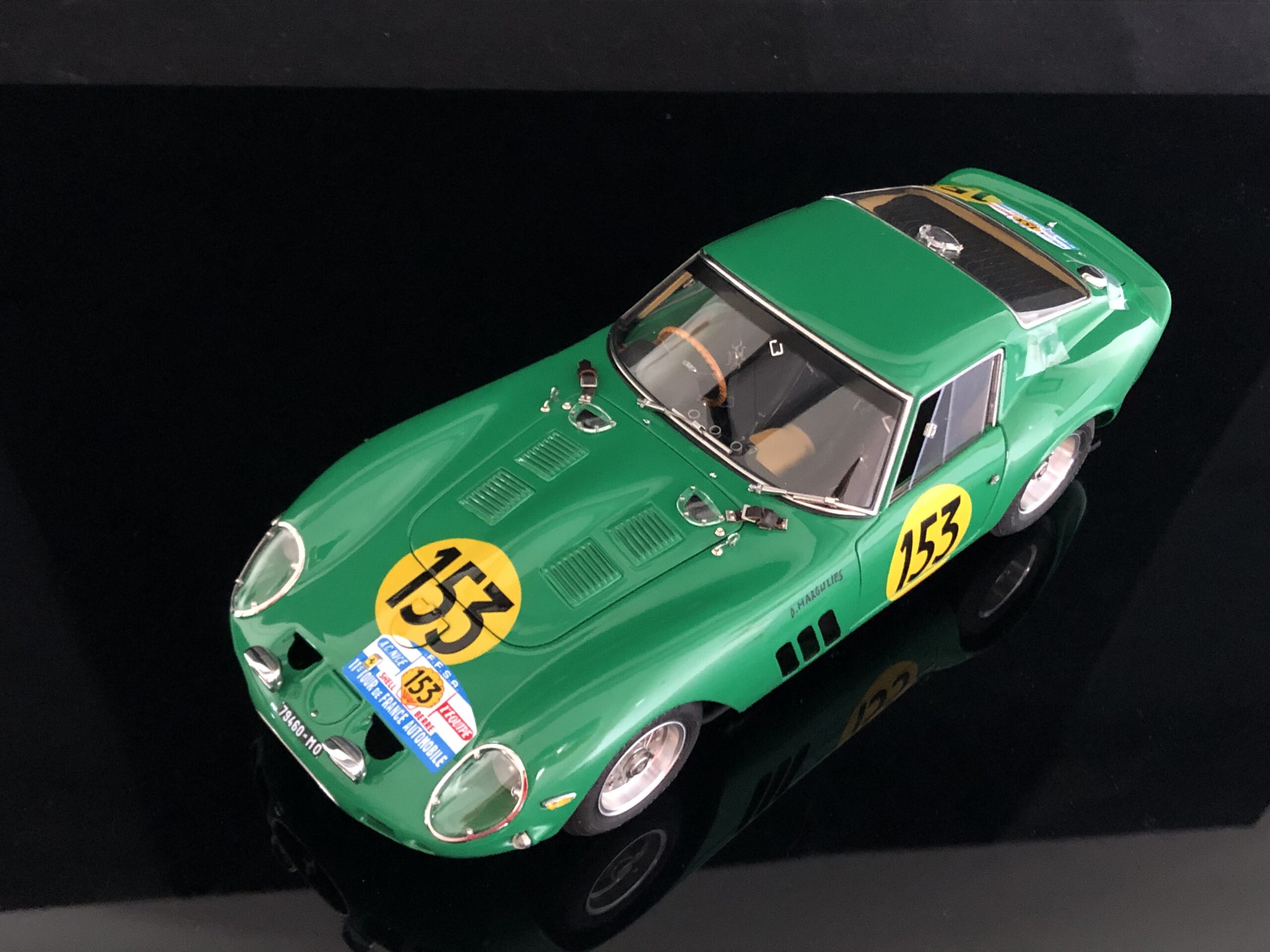 CMC Ferrari 250 GTO David Piper #153 M-250, 4th OA, 1962 Tour de France Chassis 3767GT, Limited Edition 2200 - 1/18 - Image 6