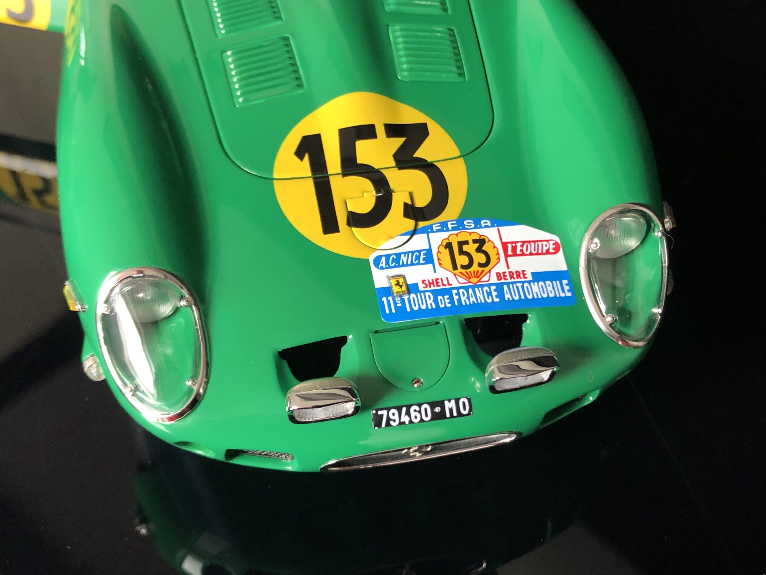 CMC Ferrari 250 GTO David Piper #153 M-250, 4th OA, 1962 Tour de France Chassis 3767GT, Limited Edition 2200 - 1/18 - Image 11