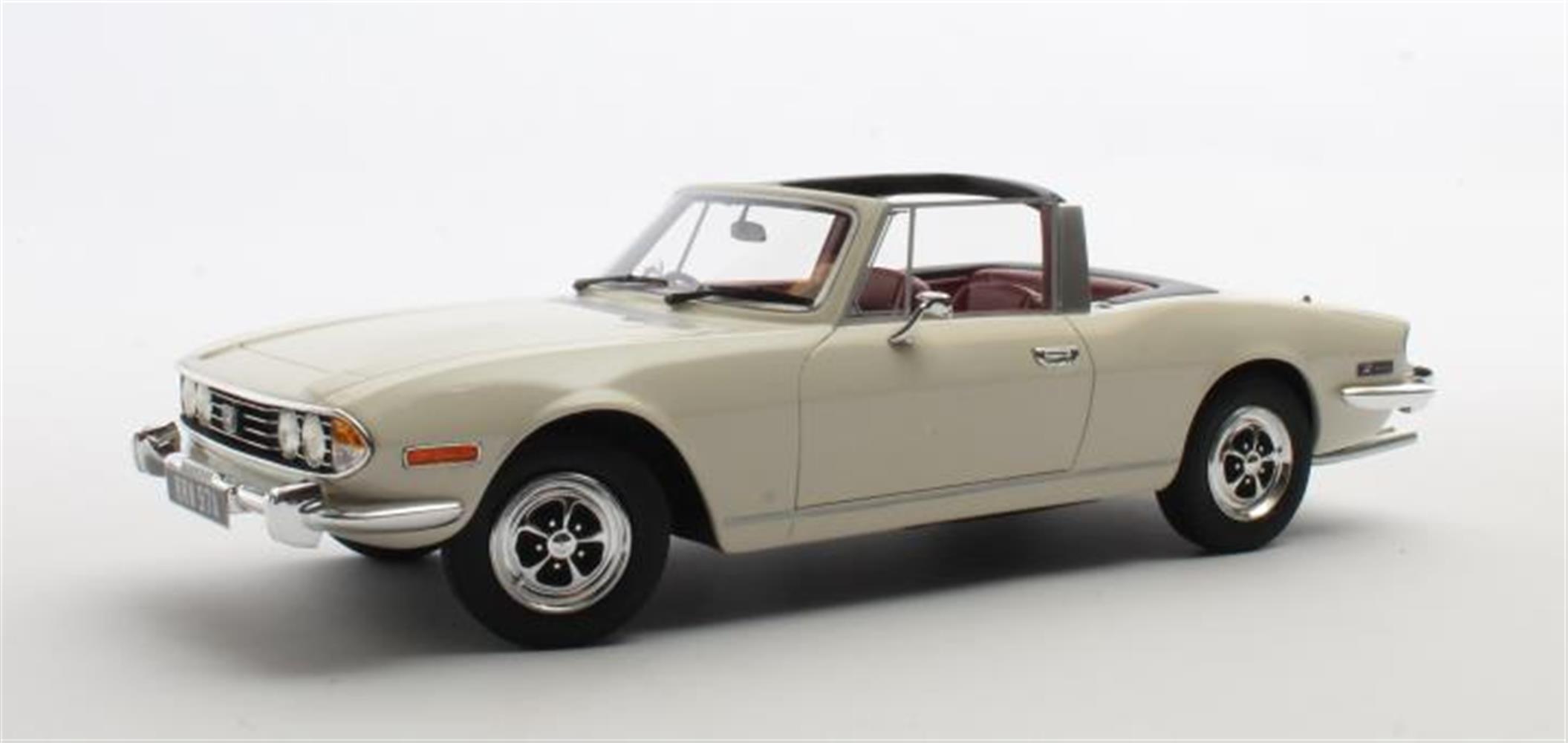 カルト・スケール トライアンフ・スタッグ Mk1 ホワイト 1970