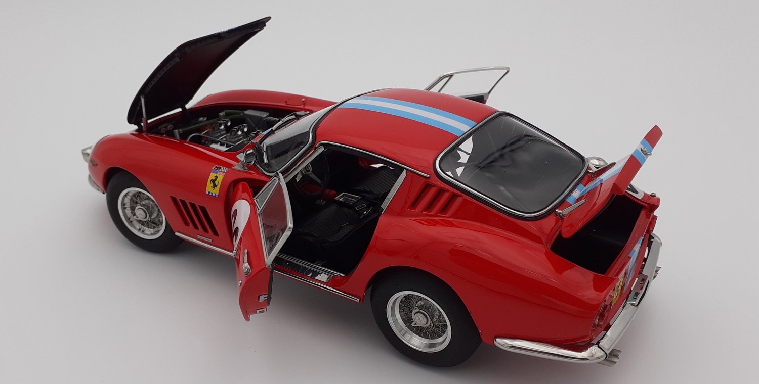 CMC Ferrari 275 GTB/C, 24h Frankreich 1966, Biscaldi/de Bourbon-Parme, #26 - 1/18 - Image 4