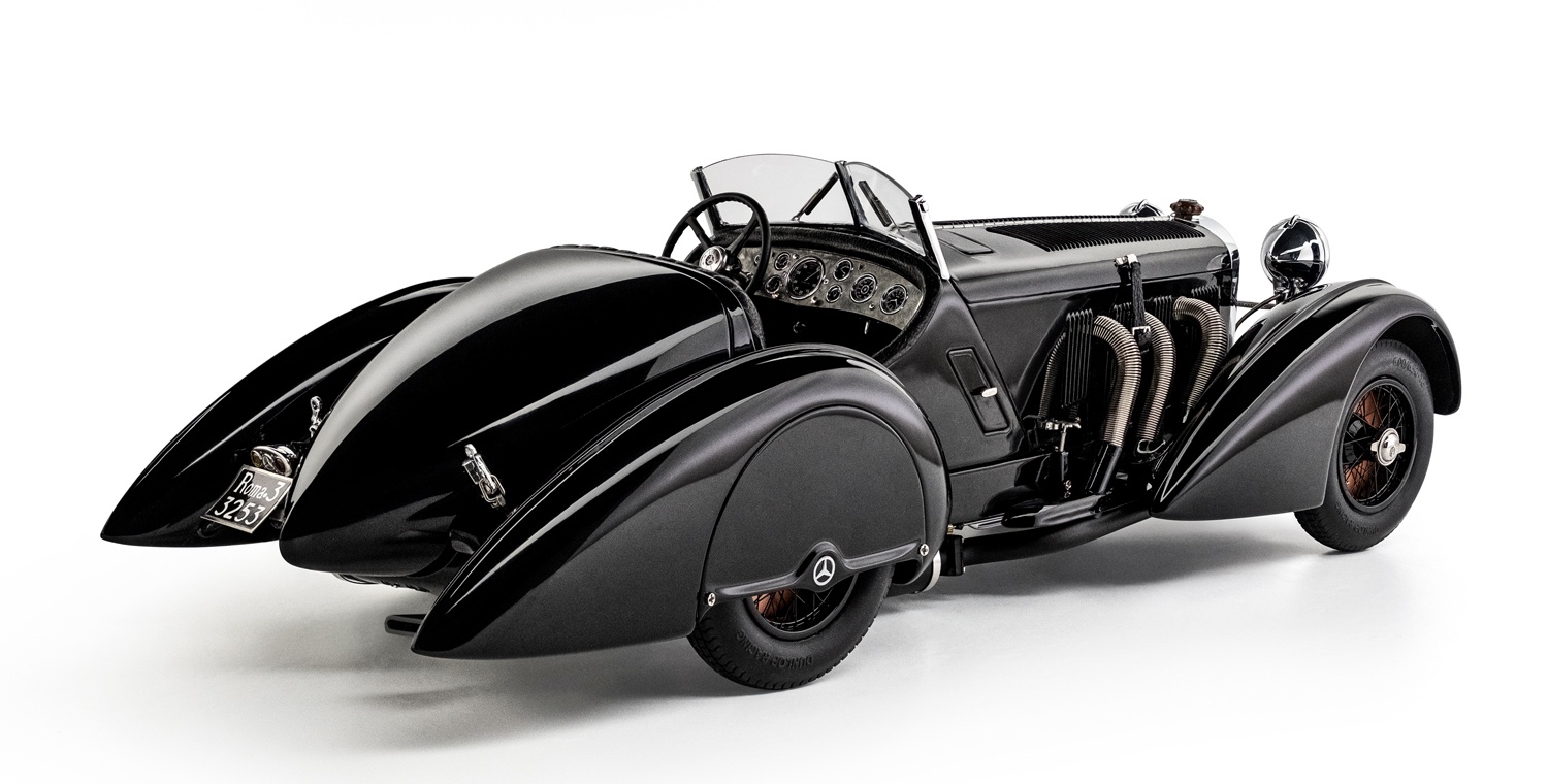 CMC Mercedes-Benz SSK 1934 "Schwarzer Prinz" - 1/18 - 画像2